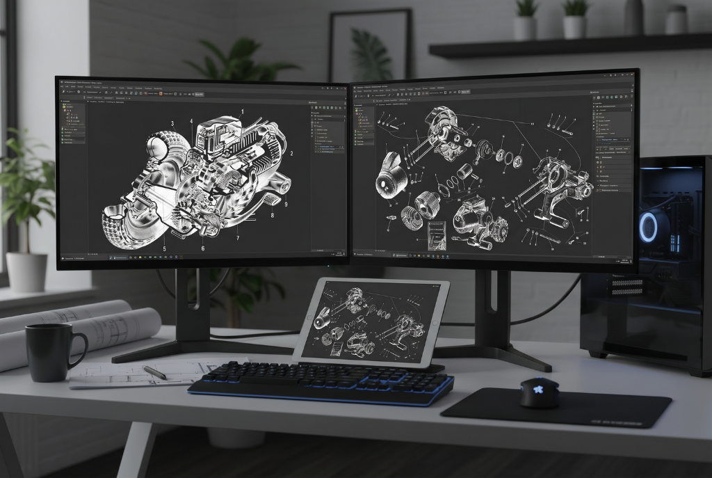 Progettazione meccanica 3D Sil-tech